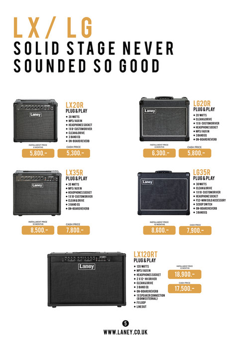 Siam Music Yamaha Co.,Ltd. Laney Catalogue Page 67